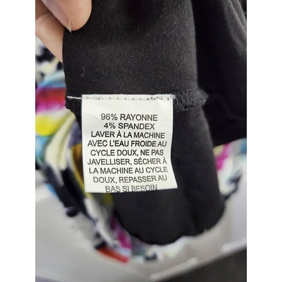 Parsley & Sage Sleeveless Tunic Tank Top Boho Art To Wear Size L - Picture 5 of 9